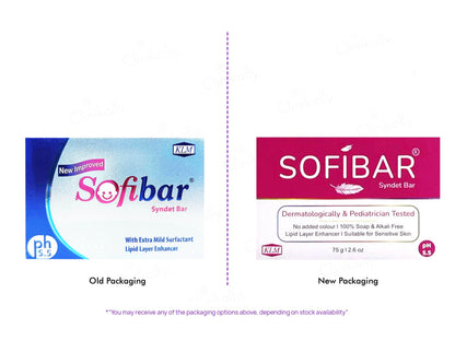 Sofibar pH 5.5 Syndet Bar