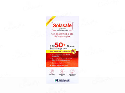Solasafe SPF 50 Silicone Sunscreen Gel