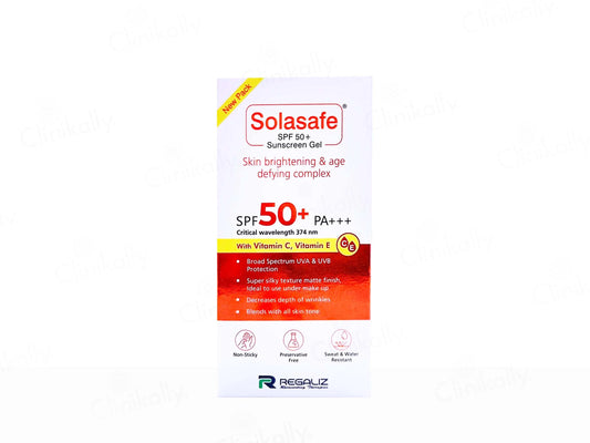 Solasafe SPF 50 Silicone Sunscreen Gel