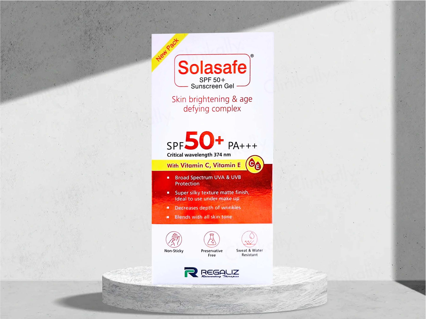 Solasafe SPF 50 Silicone Sunscreen Gel