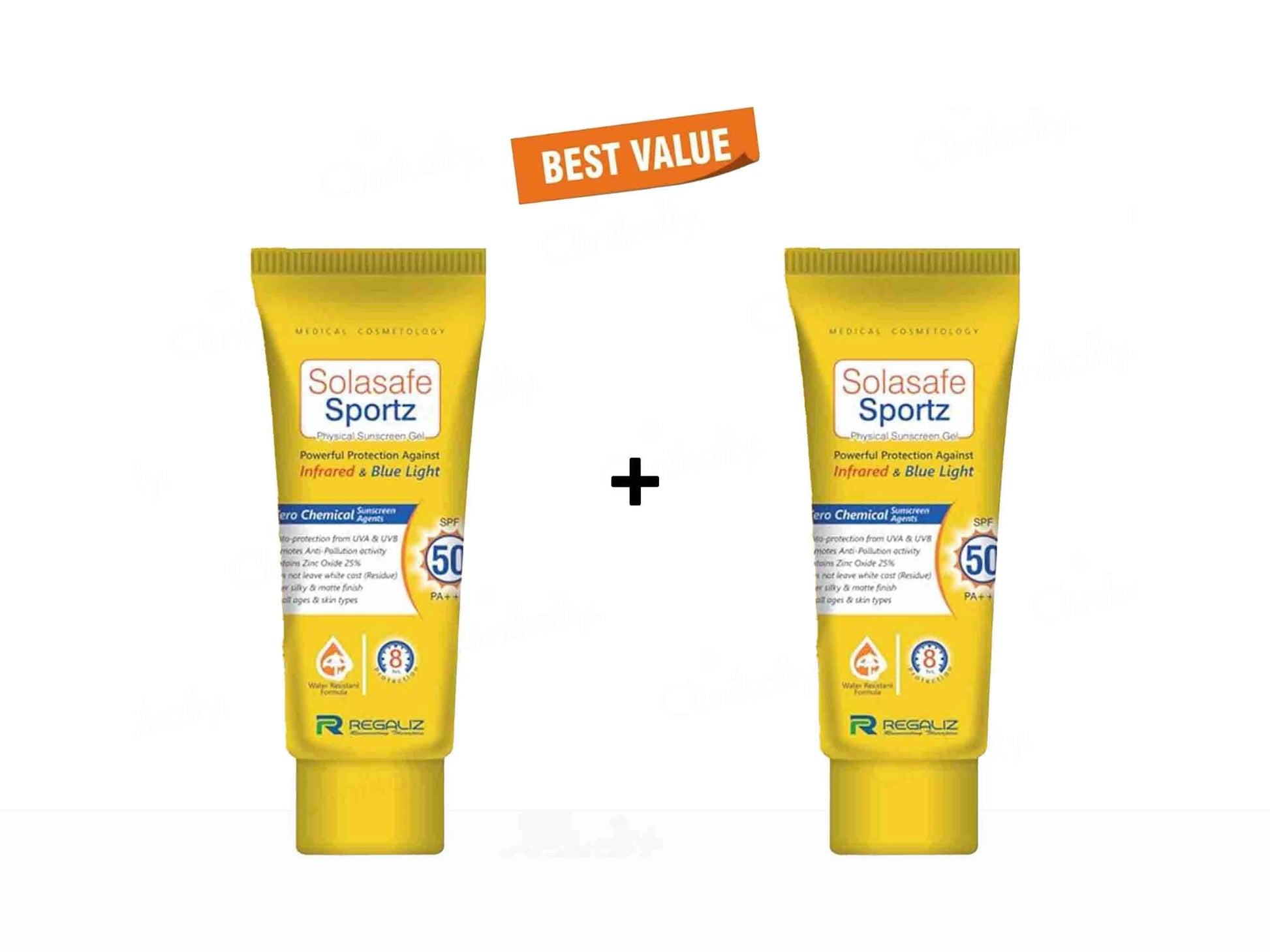 Solasafe Sportz Physical Sunscreen Gel SPF 50 PA