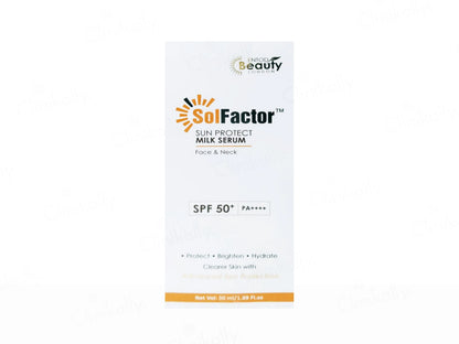 Solfactor Sun Protect Milk Serum Sunscreen SPF 50 PA