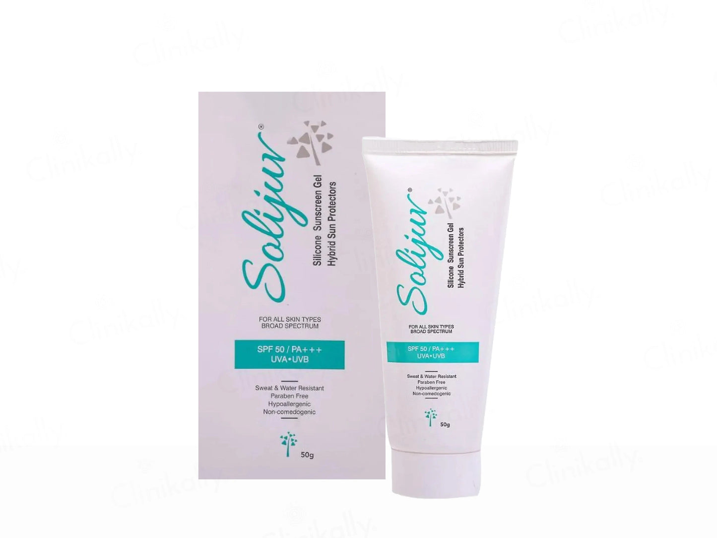 Solijuv Silicone Sunscreen Gel SPF 50 PA