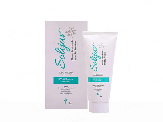Solijuv Silicone Sunscreen Gel SPF 50 PA