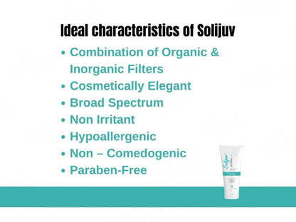 Solijuv Silicone Sunscreen Gel SPF 50 PA