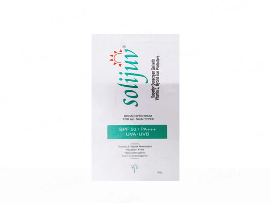 Solijuv Superior Sunscreen Gel SPF 50 PA