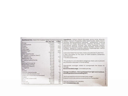 Solovit Eva Hair Growth Nutraceutical Tablet For Adult Women