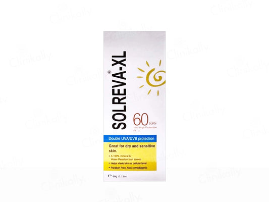 Solreva-XL Physical Sunscreen SPF 60 PA