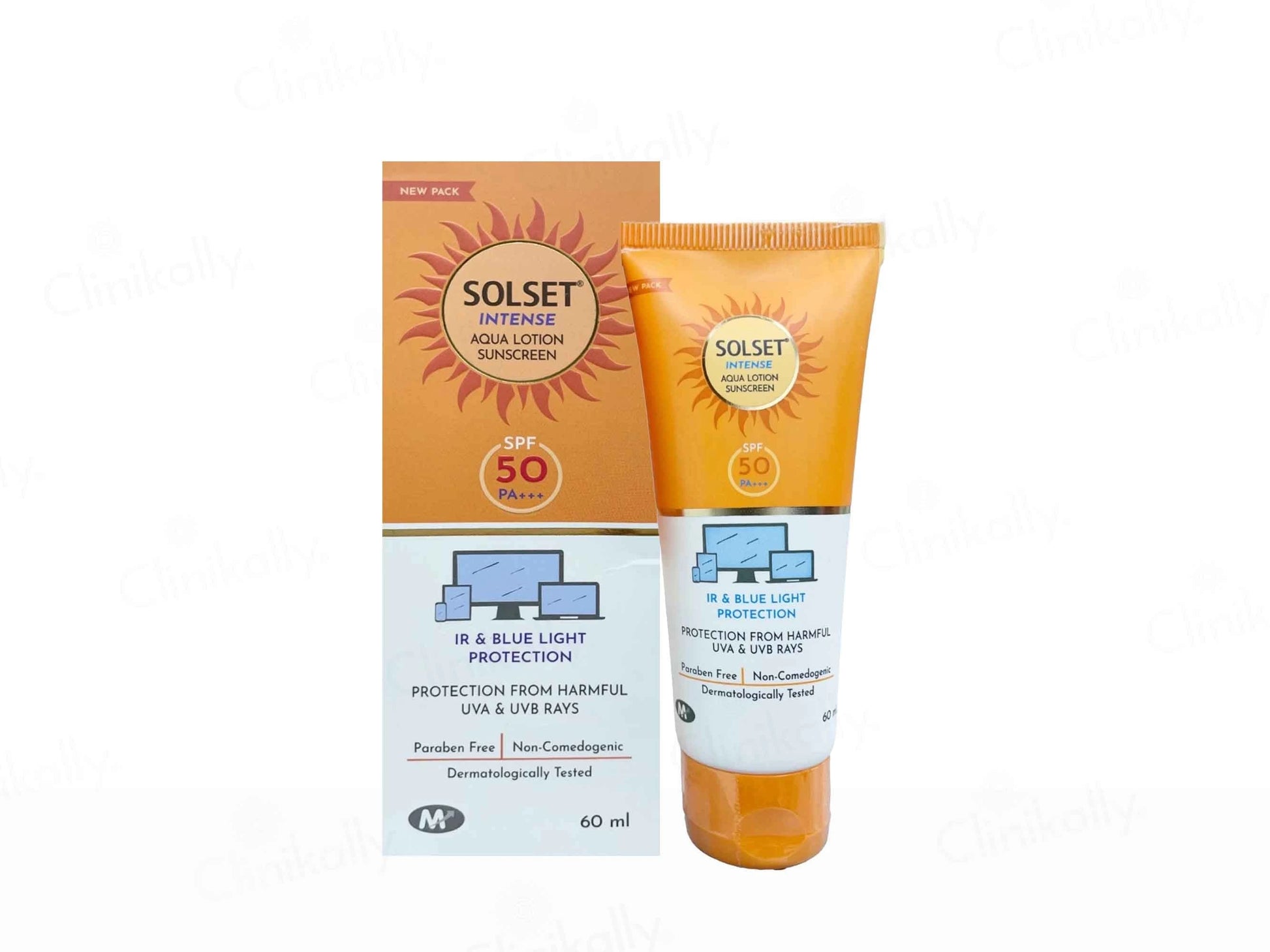 Solset Intense Aqua Lotion Sunscreen SPF 50 PA