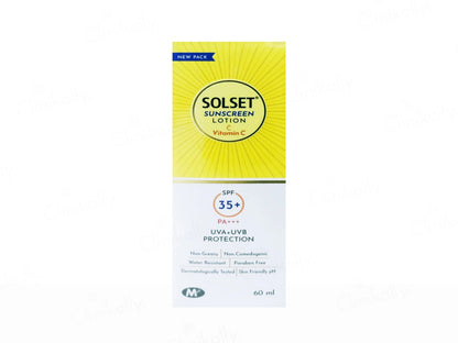 Solset Sunscreen Lotion With Vitamin C SPF 35 PA