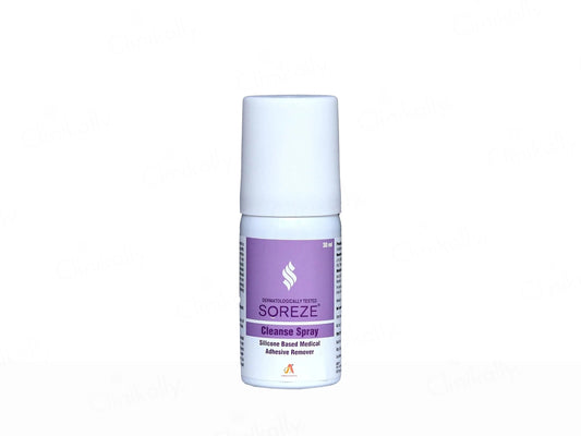 Soreze Cleanse Medical Adhesive Remover Spray