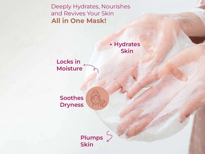 Sparkel Hydrating and  Skin Lightening Facial Sheet Mask