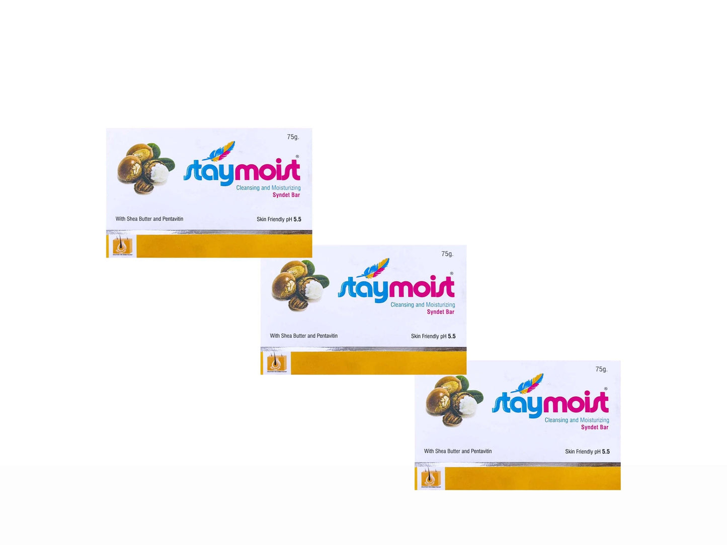 Staymoist Cleansing and  Moisturizing Syndet Bar