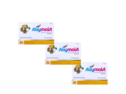 Staymoist Cleansing and  Moisturizing Syndet Bar
