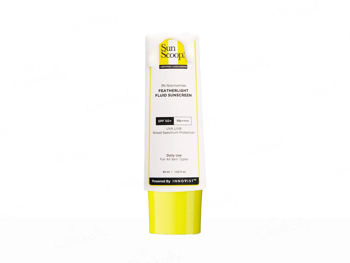 Sun Scoop 3 Percent Niacinamide Featherlight Fluid Sunscreen SPF 50 PA