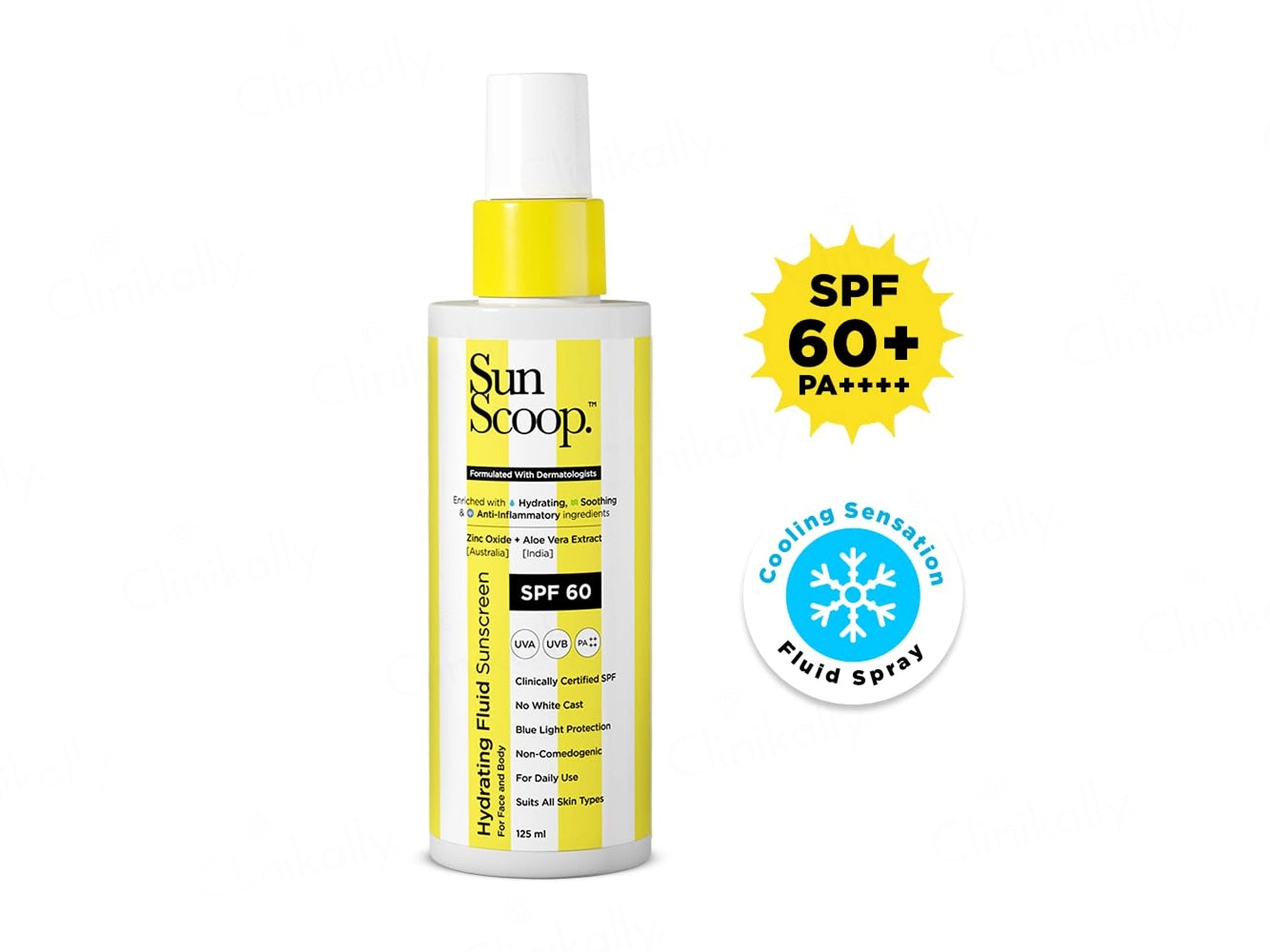 Sun Scoop Hydrating Fluid Sunscreen SPF 60 PA