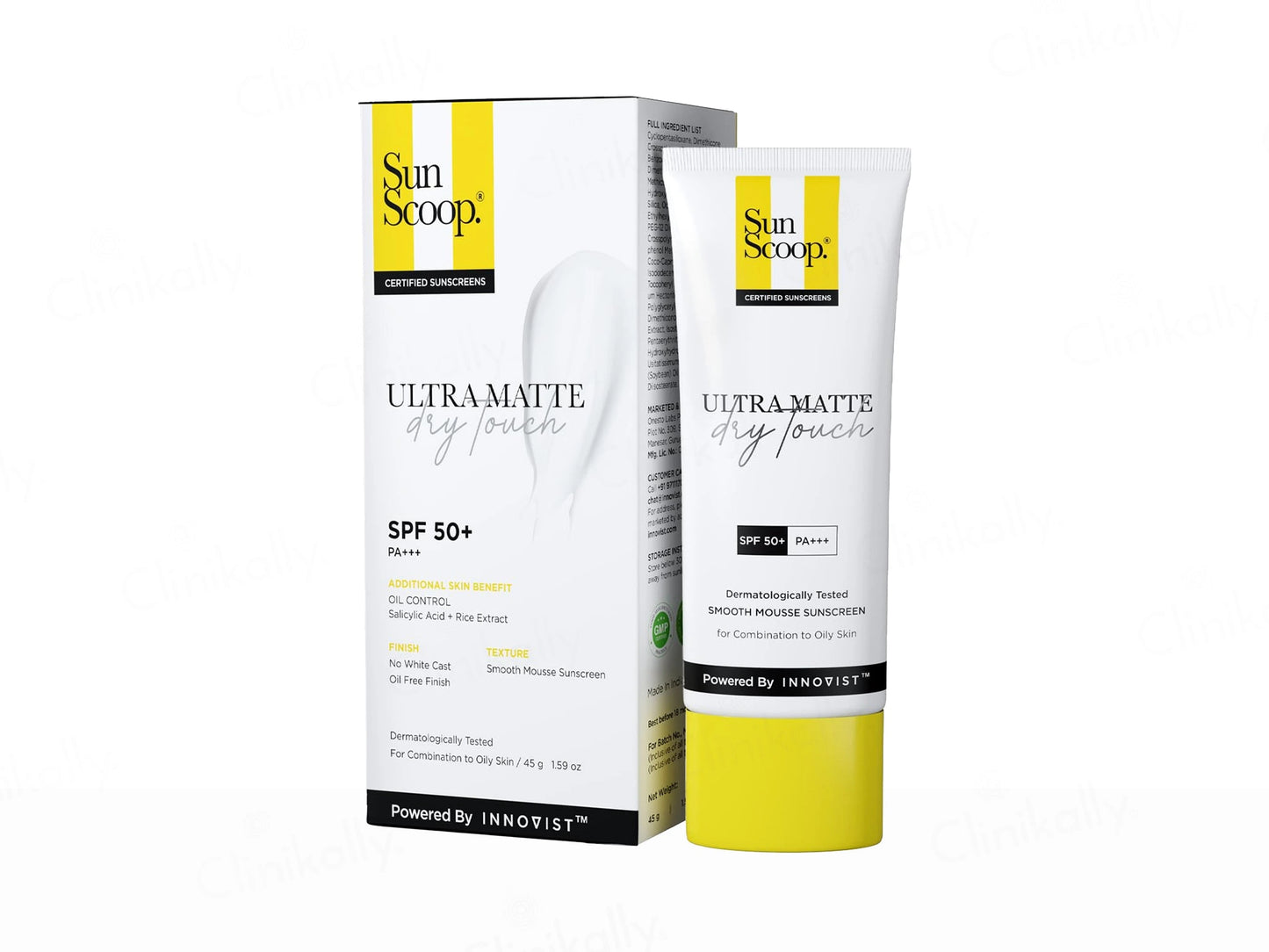 Sun Scoop Ultra Matte Dry Touch Sunscreen SPF 50 PA