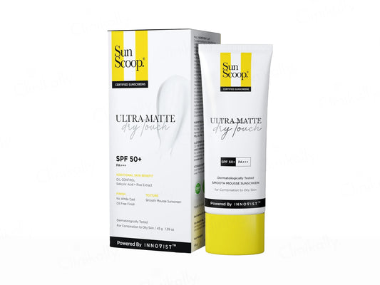 Sun Scoop Ultra Matte Dry Touch Sunscreen SPF 50 PA