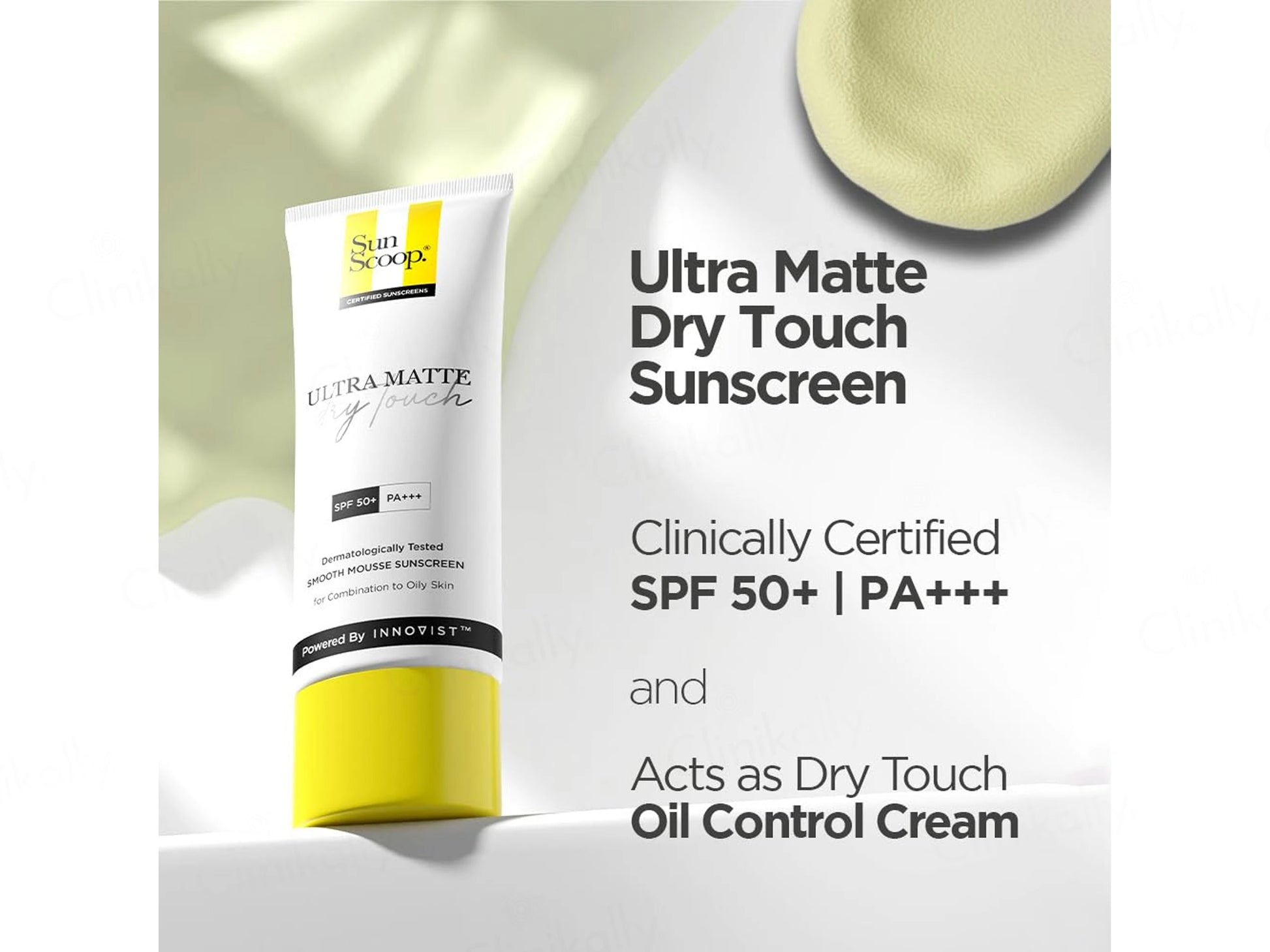 Sun Scoop Ultra Matte Dry Touch Sunscreen SPF 50 PA