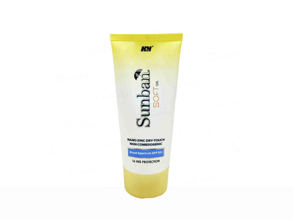 Sunban Soft Gel Nano Zinc Dry-Touch Sunscreen SPF 50