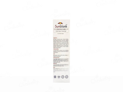 Sunblank Matte Finish Sunscreen Gel SPF 50 PA