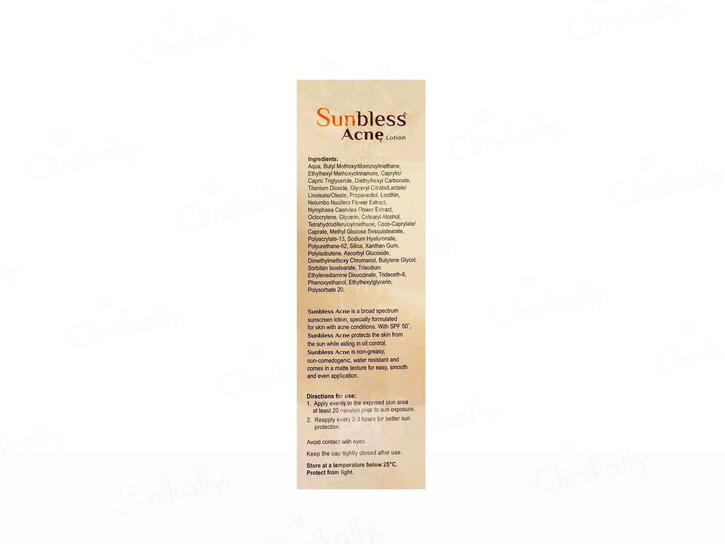 Sunbless Acne Lotion SPF 50 PA