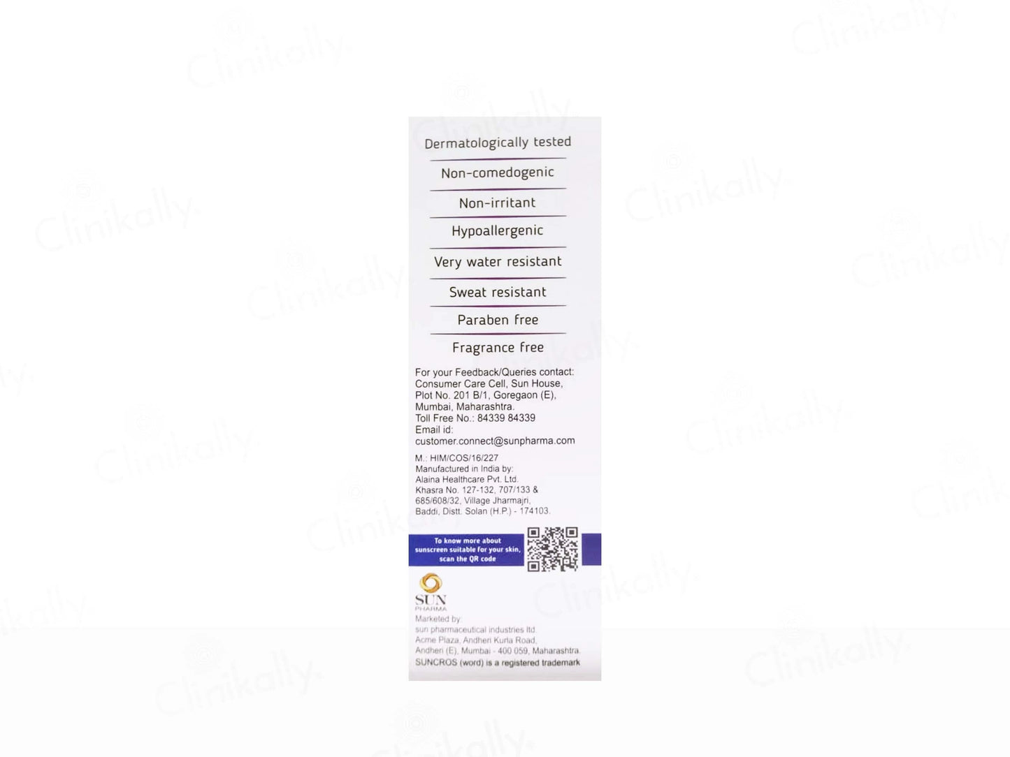 Suncros Neo Sunscreen Gel SPF 75 PA