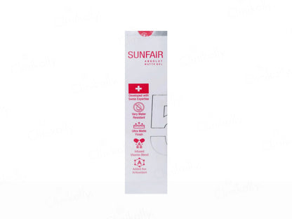 Sunfair Absolut Matte Gel Sunscreen SPF 50 PA