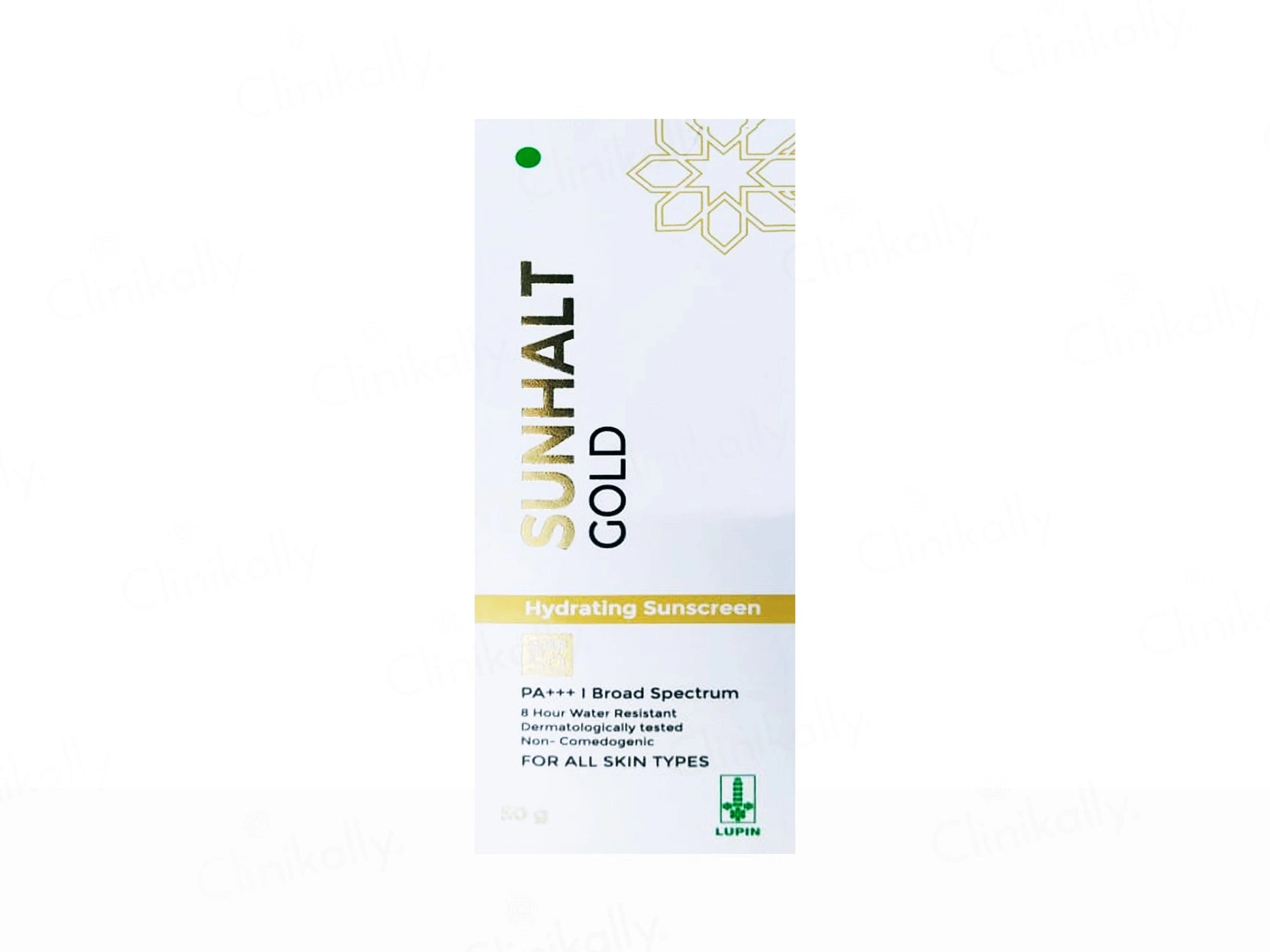 Sunhalt Gold Hydrating Sunscreen SPF 50 PA