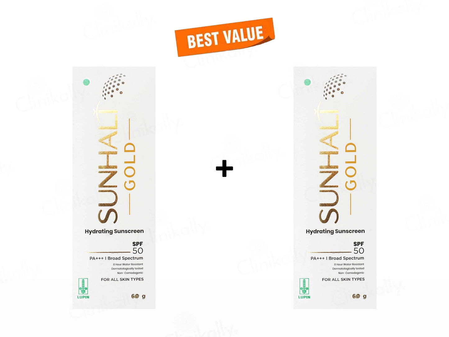 Sunhalt Gold Hydrating Sunscreen SPF 50 PA