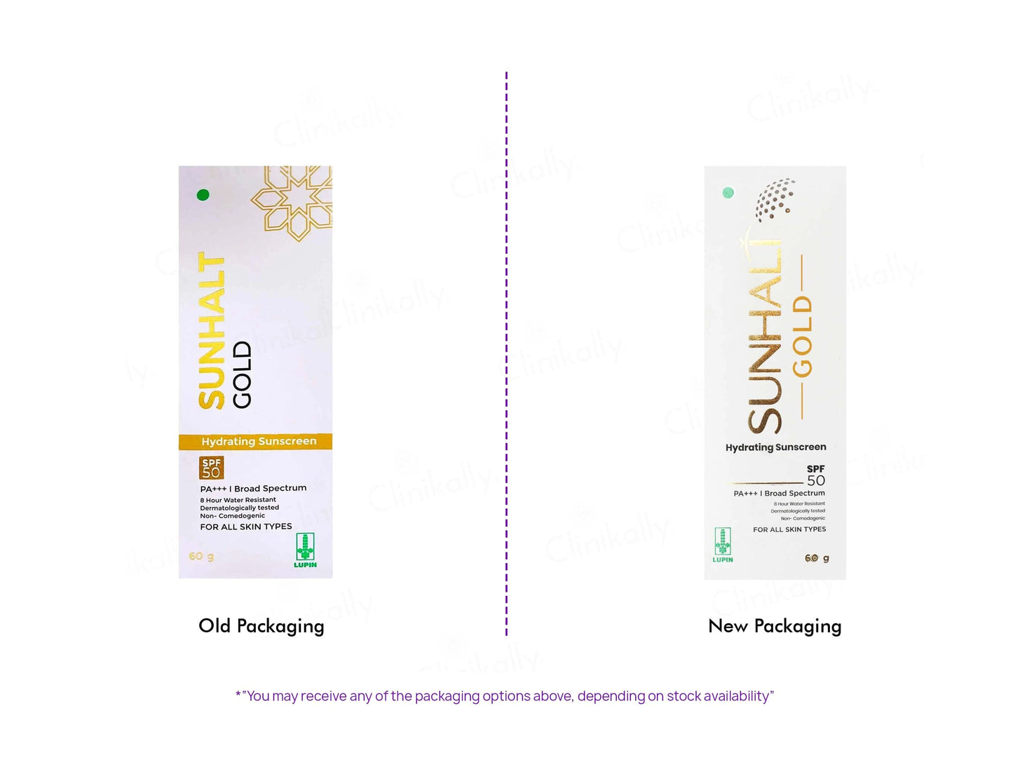 Sunhalt Gold Hydrating Sunscreen SPF 50 PA