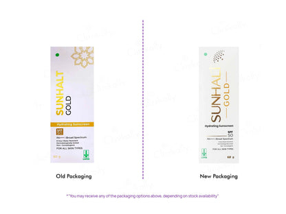 Sunhalt Gold Hydrating Sunscreen SPF 50 PA