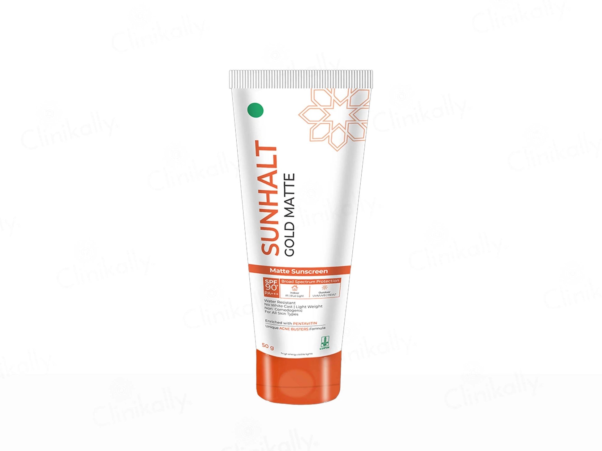 Sunhalt Gold Matte Sunscreen SPF 90 PA
