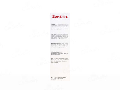 Sunloc Lightweight Matte Sunscreen SPF 50 PA