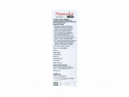 Sunmist Gold Aqua Emulgel Sunscreen SPF 80 PA