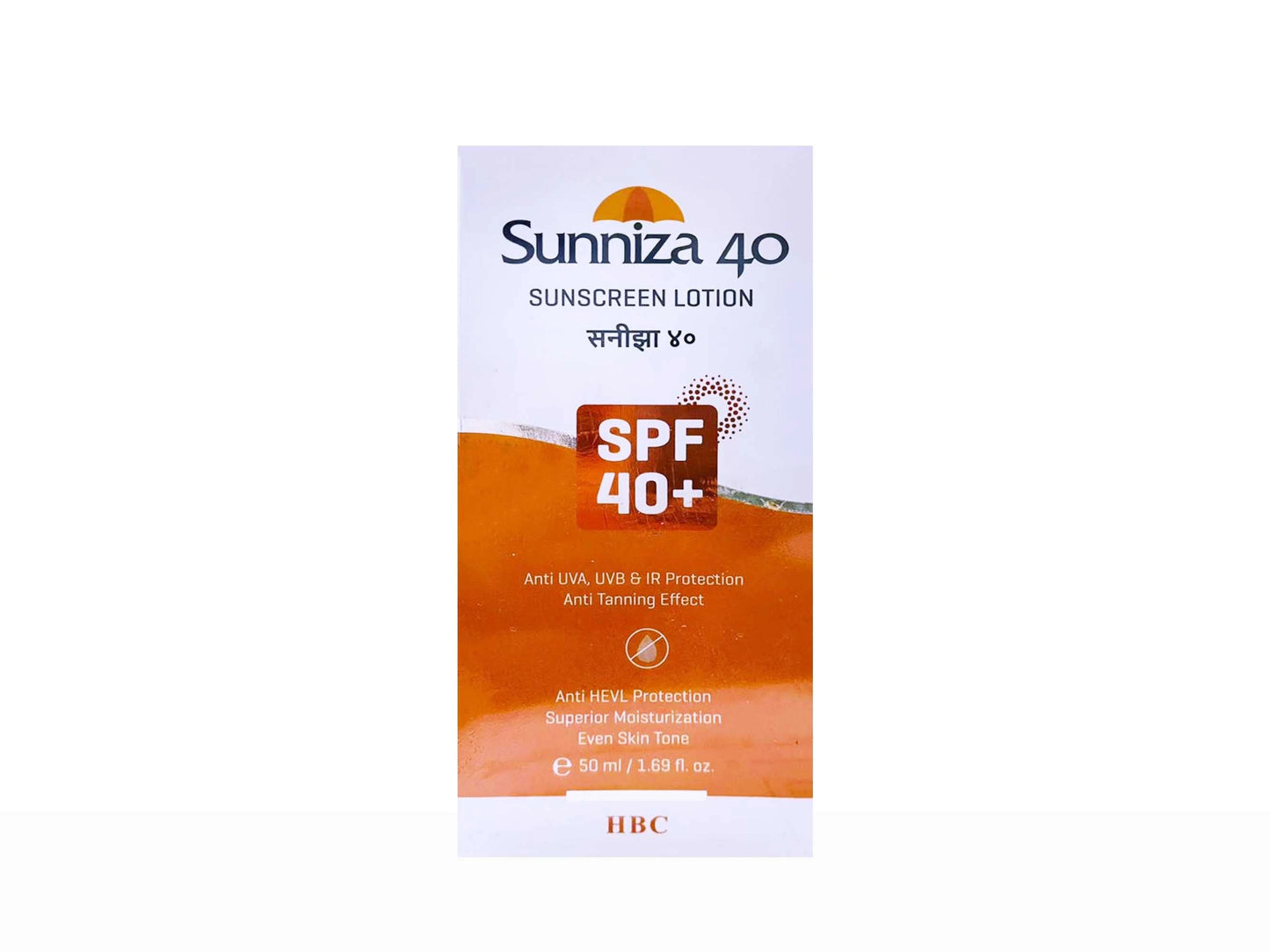 Sunniza Sunscreen Lotion SPF 40