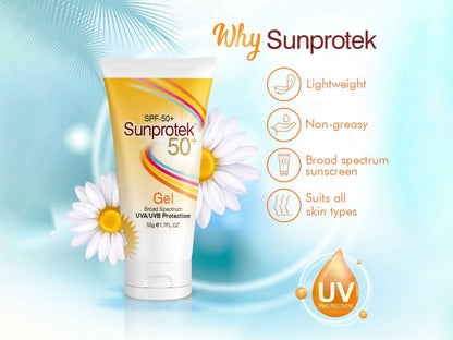 Sunprotek Sunscreen Gel SPF 50 PA