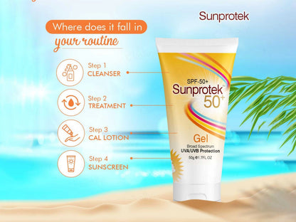 Sunprotek Sunscreen Gel SPF 50 PA