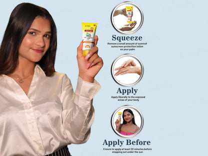 Sunroof Sunscreen Lotion SPF 50