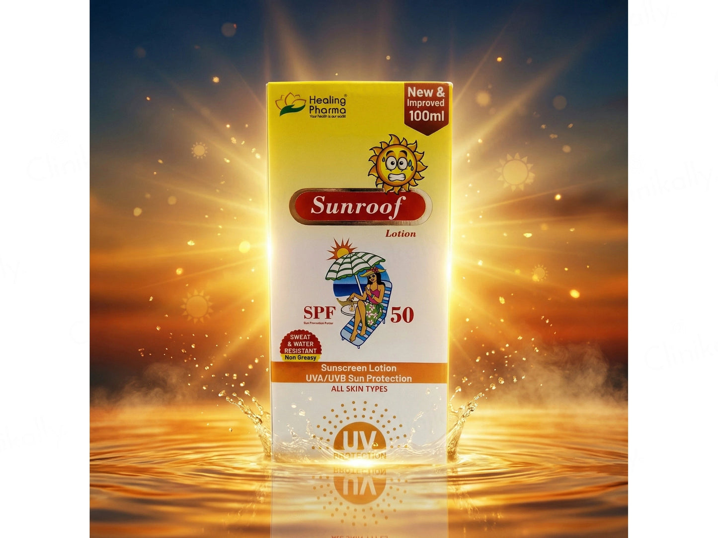 Sunroof Sunscreen Lotion SPF 50