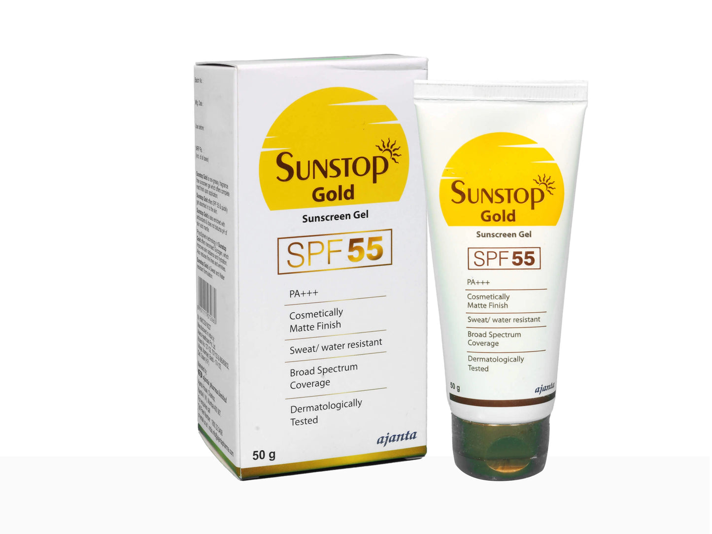 Sunstop Gold Sunscreen Gel SPF 55 PA