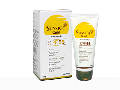 Sunstop Gold Sunscreen Gel SPF 55 PA