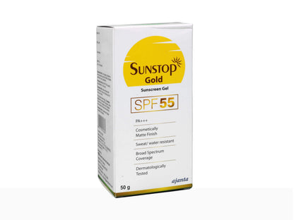 Sunstop Gold Sunscreen Gel SPF 55 PA