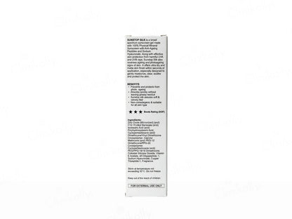 Sunstop Silk Matte Skin Feel Mineral Sunscreen Gel SPF 58