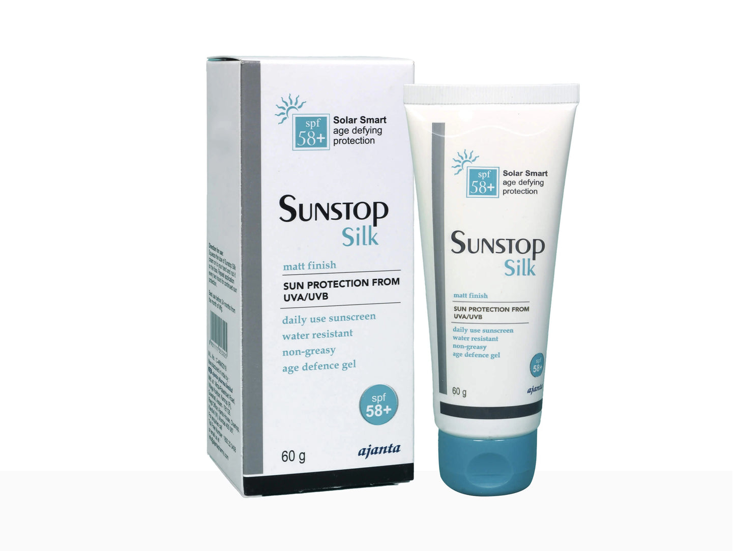 Sunstop Silk Sunscreen Matt Finish SPF 58