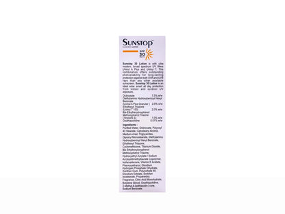 Sunstop Sunscreen Lotion SPF 30 PA