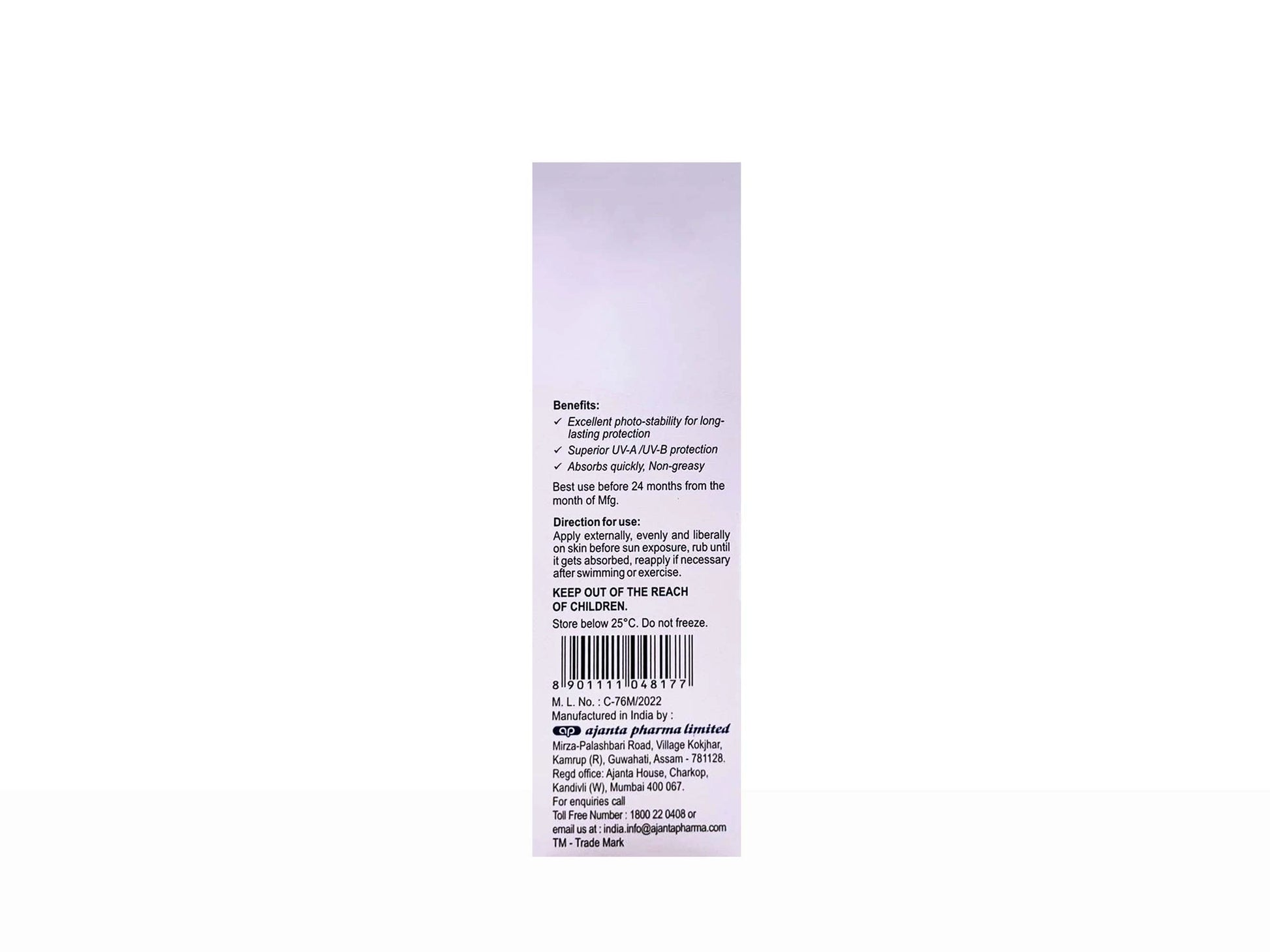 Sunstop Sunscreen Lotion SPF 30 PA
