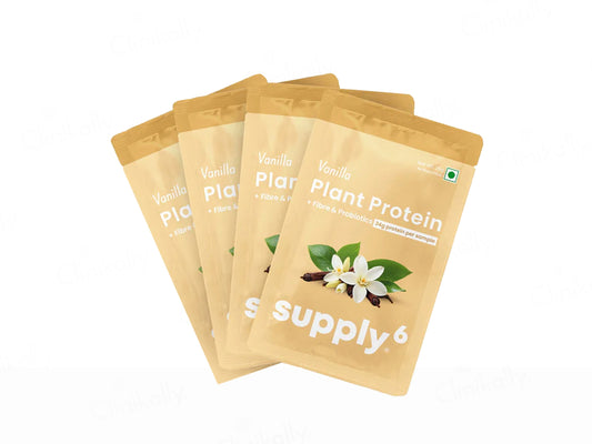 Supply6 Fiber and  Probiotics Plant Protein Powder