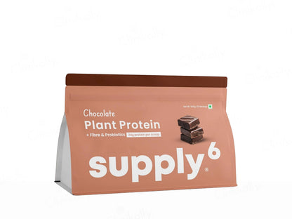 Supply6 Fiber and  Probiotics Plant Protein Powder