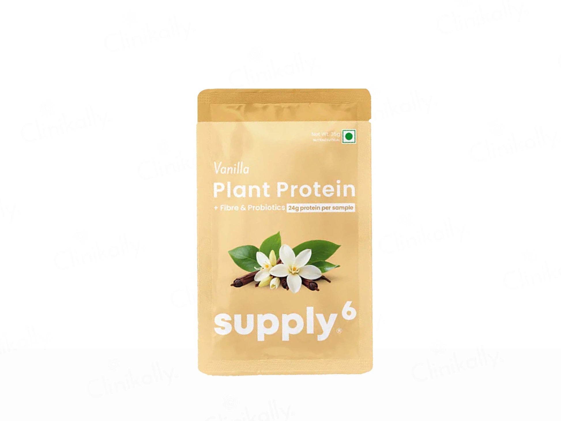 Supply6 Fiber and  Probiotics Plant Protein Powder